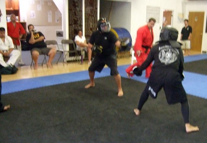 Knife Sparring action